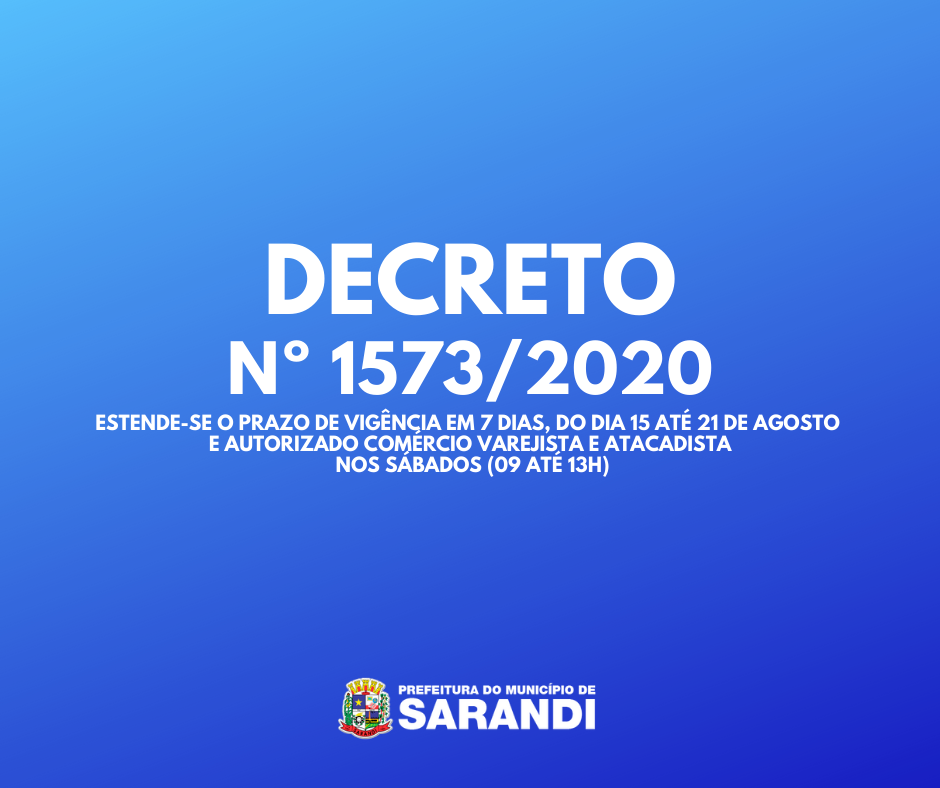 Decreto Nº 1573/2020
